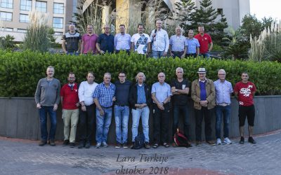 Scheidsrechters op trainingskamp