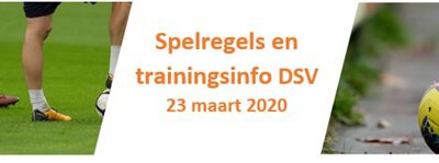 Trainingsschema’s en Spelregels voor (assistent-) scheidsrechters